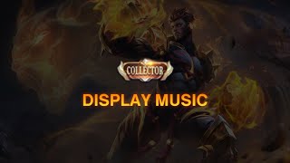 Paquito 'Blazing Tiger' Collector Skin Display Music