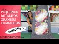 WATERCOLOR TÉCNICA /Aprenda fazer uma PESEIRA COM RETALHOS/Série PEQUENOS RETALHOS GRANDES TRABALHOS