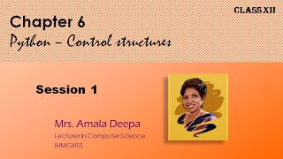 Computer Science-Class XII-Chapter6-Session1