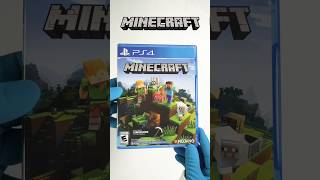 Minecraft PS4 Edition Unboxing 🎮 #ytshorts #minecraft #shorts #trending