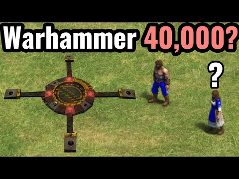 Видео: Прямо как Dawn of War: Система контрольных точек из Warhammer 40:000 в Age of Empires 2