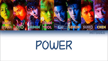 EXO 엑소 POWER LYRICS (COLOR CODED HAN/ROM/ENG)