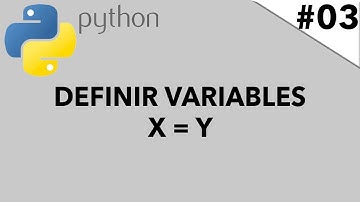 Como definir Variables en Python Fácilmente | Python desde cero Ep 01 #python #cursosgratis