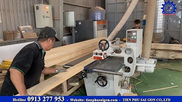 MÁY CƯA RONG (RIPSAW) CẠNH THẲNG LƯỠI DƯỚI | MÁY CHẾ BIẾN GỖ TIẾN PHÚ SÀI GÒN