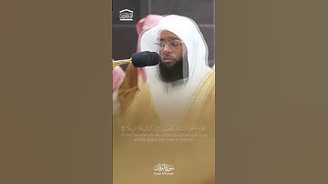 تلاوة مرئية الشيخ بدر التركي || وَيَوْمَ تَشَقَّقُ السَّمَاءُ بِالْغَمَامِ وَنُزِّلَ الْمَلَائِكَةُ.