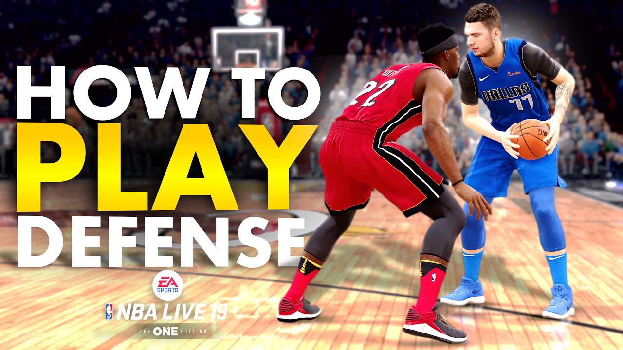 NBA LIVE 19 How To Play Defense On-Ball and Off-ball