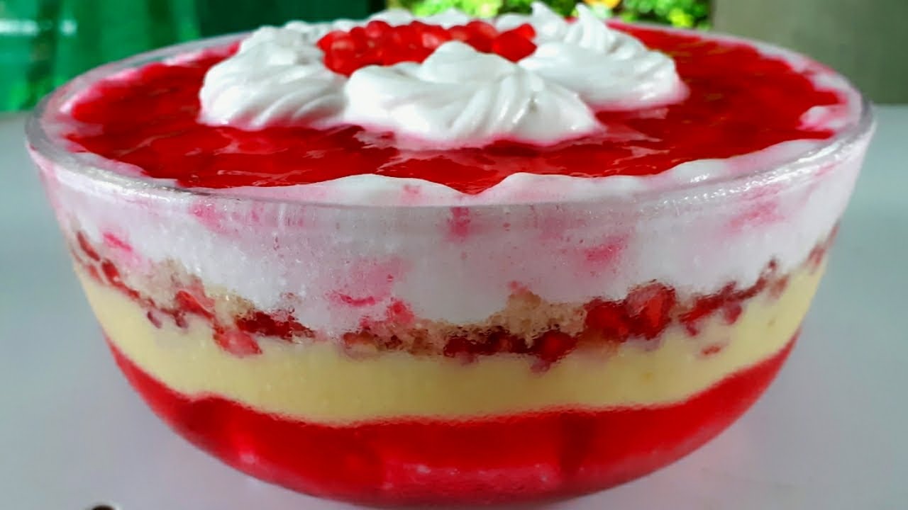 Custard Trifle||Best Custard Trifle Delight Recipe||Ramadan Dessert ...