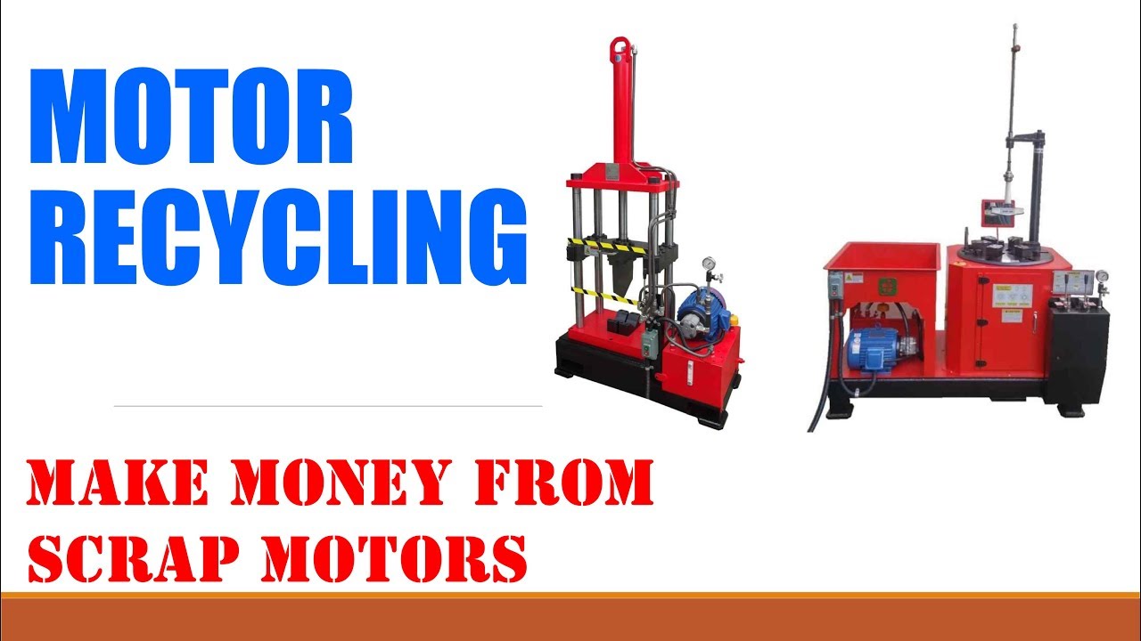 Electric Motor Recycling Machine MW 808II Copper Extractor WhatsApp
