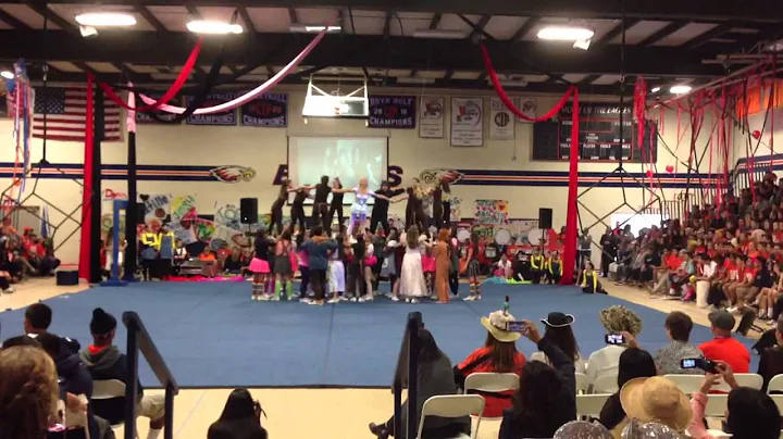 Nade Homecoming 2013 Fantasyland Rally - Cheer, Dance, Pom