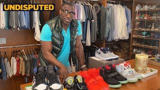 Shannon Sharpe’s Exclusive Sneaker Collection: Red Octobers, Travis Scotts + more | UNDISPUTED