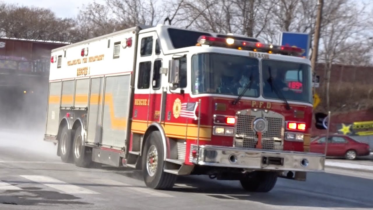 PFD Rescue 1 Responding