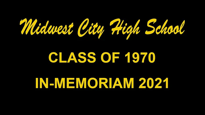 Midwest City High School Class of 1970 In -Memoriam