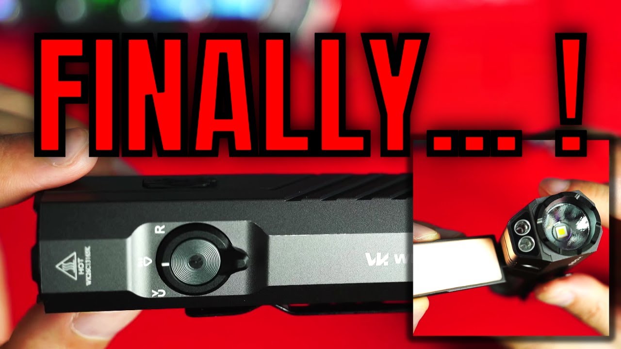 This Might Be the Only Flashlight You Need! Wurkkos HD05 - YouTube