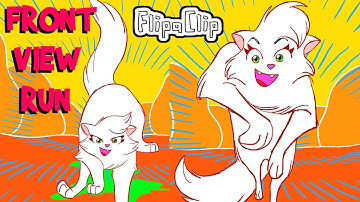 Dynamic CAT Run - Front View - ( Animation Tutorial )