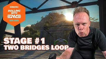 Zwift - ZRacing - Rolling with ENVE  - Stage 1: Two Bridges Loop