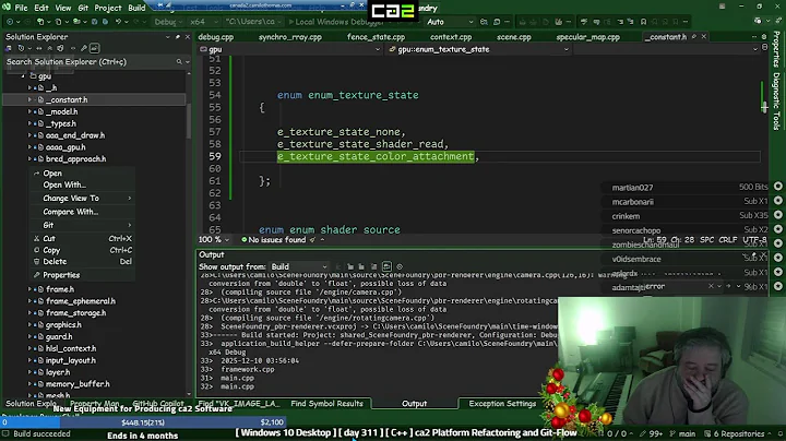 🌌🌍 [ GPU Programming ] [ day 34 ] [ C++ ] [ ca2 ] PBR with IBL with OpenGL, Vulkan and DirectX11