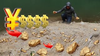 The richest island in the world picks up gold nuggets