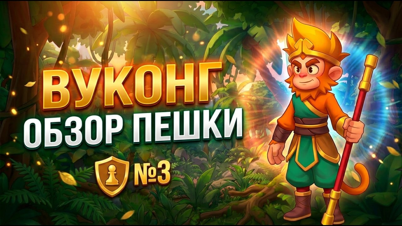 Чумовой Обзор пешки. Вуконг. Rush Royale