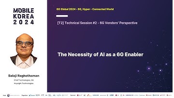 [6G Global] The Necessity of AI as a 6G Enabler