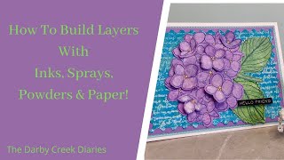 How to Create Texture With Paper, Paint, Powder & More!