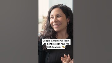 Una Kravets, UI & Tooling DevRel Team Lead at Google Chrome, talks on her favorite CSS features 🎨