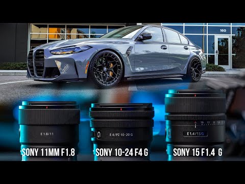 Sony 10-20mm F4 G, 11mm F1.8, 15mm F1.4 G Wide Angle Lenses Hands On Review // FIX IT IN POST