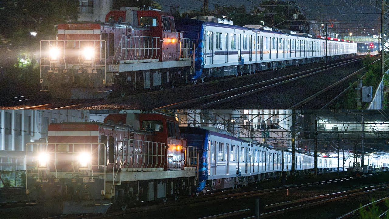 綾瀬から初搬入！半蔵門線が常磐線を走行】東京メトロ18000系 18112F