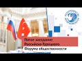 V заседание Российско-Турецкого Форума общественности