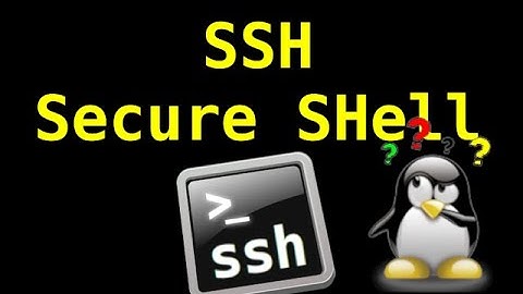 ¿Cómo funciona SSH?  Conexión entre 2 Computadores usando Secure SHell