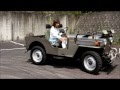 女装娘 優美子、ジープを運転する!!(Cross-dresser Yumiko drove a Jeep)