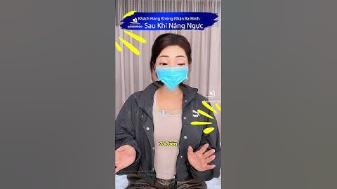 Khách Hàng Không Nhận Ra Mình Sau Khi Nâng Ngực – Quá Đẹp & Tự Tin! #short #nângngực #vong1