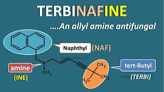 Terbinafine - An allyl amine antifungal agent | Mechanism and uses