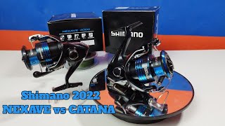 Review Shimano NEXAVE 2022 C3000HG dan 4000. Vs CATANA 3000