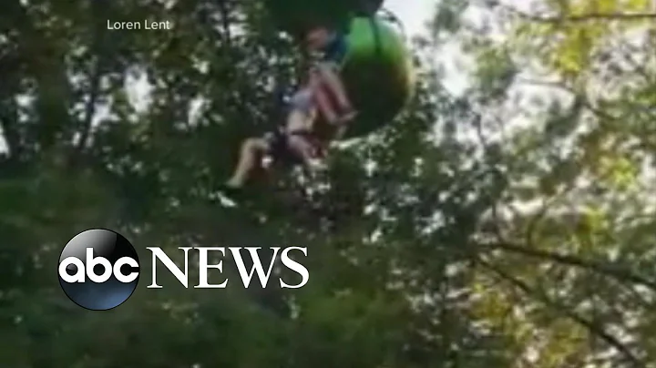 Teen's fall from Six Flags 'sky ride' captured on video
