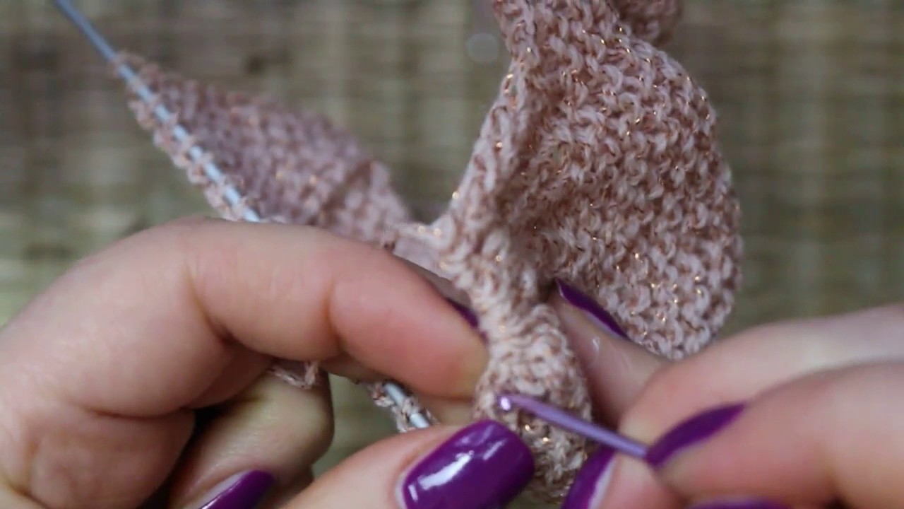 Chaussons Sur Deux Aiguilles Youtube Chaussons Sur Deux Aiguilles Youtube