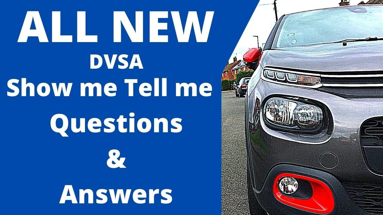 New Show Me Tell Me Questions 2022 Citroën C3 - Official Driving Test Questions Guide - Youtube