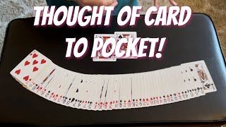 Thumbnail for Thought Of Card To Pocket | Card Trick Tutorial
