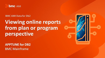 APPTUNE for DB2 - Viewing online reports from plan or program perspective