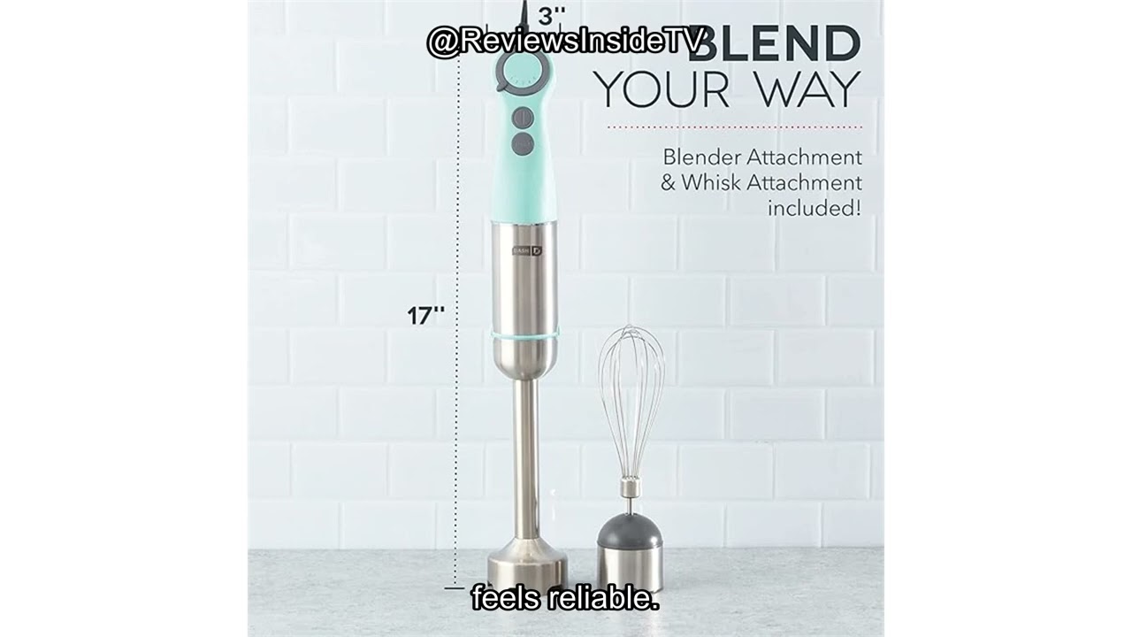 Dash Chef Immersion Blender Review 2025: Is It Worth Your Money for Daily Use?
