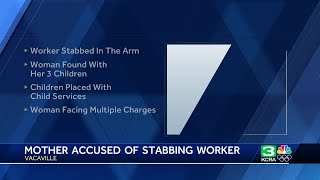 Mother stabs Vacaville worker after trying to steal business's tip jar