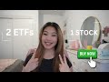 2 ETFs & 1 Stock to Buy & Hold