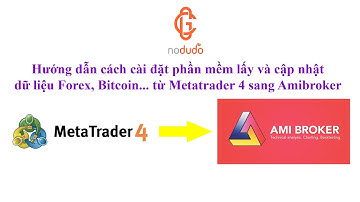 Cách cài đặt phần mềm cập nhật và lấy dữ liệu Forex, Bitcoin...từ Metatrader 4 sang Amibroker