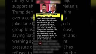 Media Freedom Debate Erupts Over Trump–Kimmel Clash