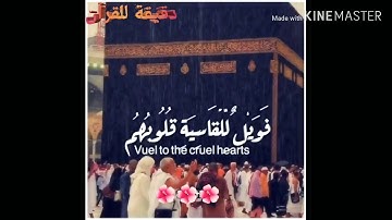 سورة الزمر (أفمن شرح الله صدره للإسلام) ♥🌺🌺