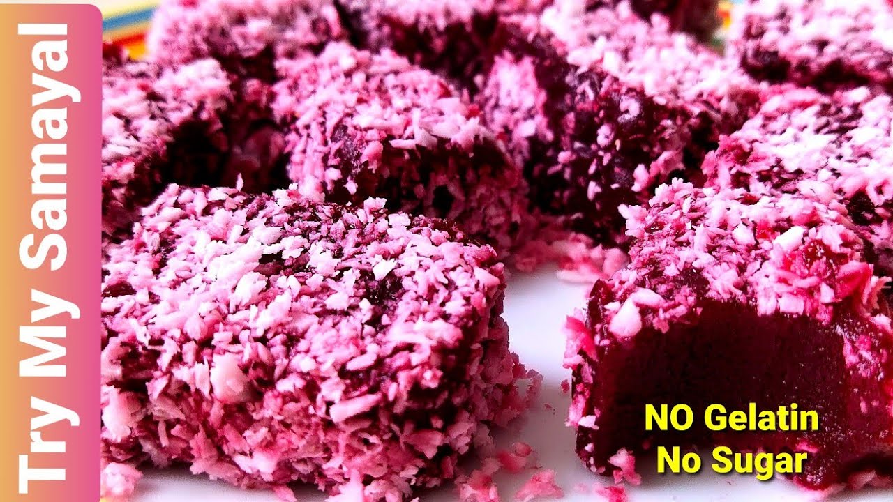 No Gelatin, No Sugar Beetroot Jelly Recipe in Tamil Beetroot Delight