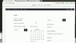Adding Widgets To Wordpress Posts And Pages