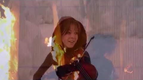 OVERLAY MEDIA - Lindsey Stirling - Crystalize & Elements Music Videos Overlayed