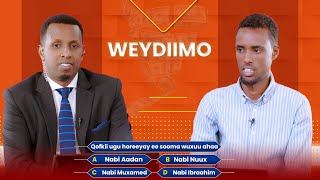 Weydiimo xalqadii 23-naad: 