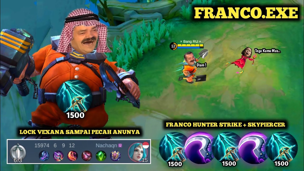 FRANCO.EXE || BERULAH LAGI DENGAN HUNTER STRIKE DAN SKYPIERCER