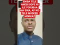 TELE ANOBI SOPE LATI ODO MUDEER KO MA BA SONU?